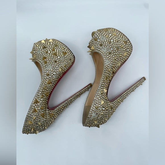 Christian Louboutin 111th Anniversary Extreme Highness Platform Pumps EU 38.5 - Picture 11 of 13